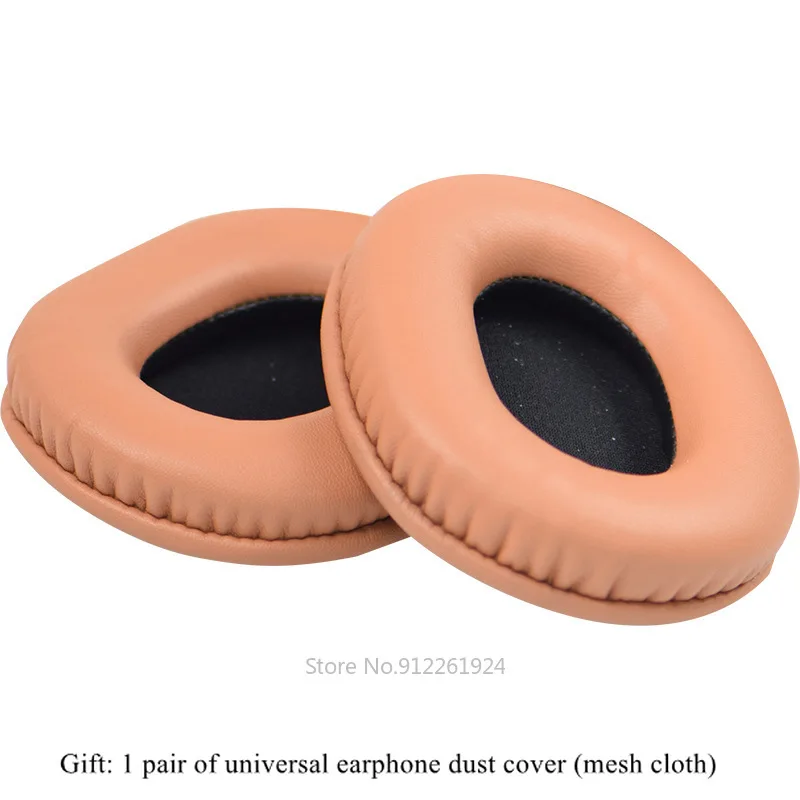 Almohadillas de espuma de repuesto para auriculares, funda de cojín para Audio-Technica, ATH-M50x, ATH-M40X, M30, 1 par