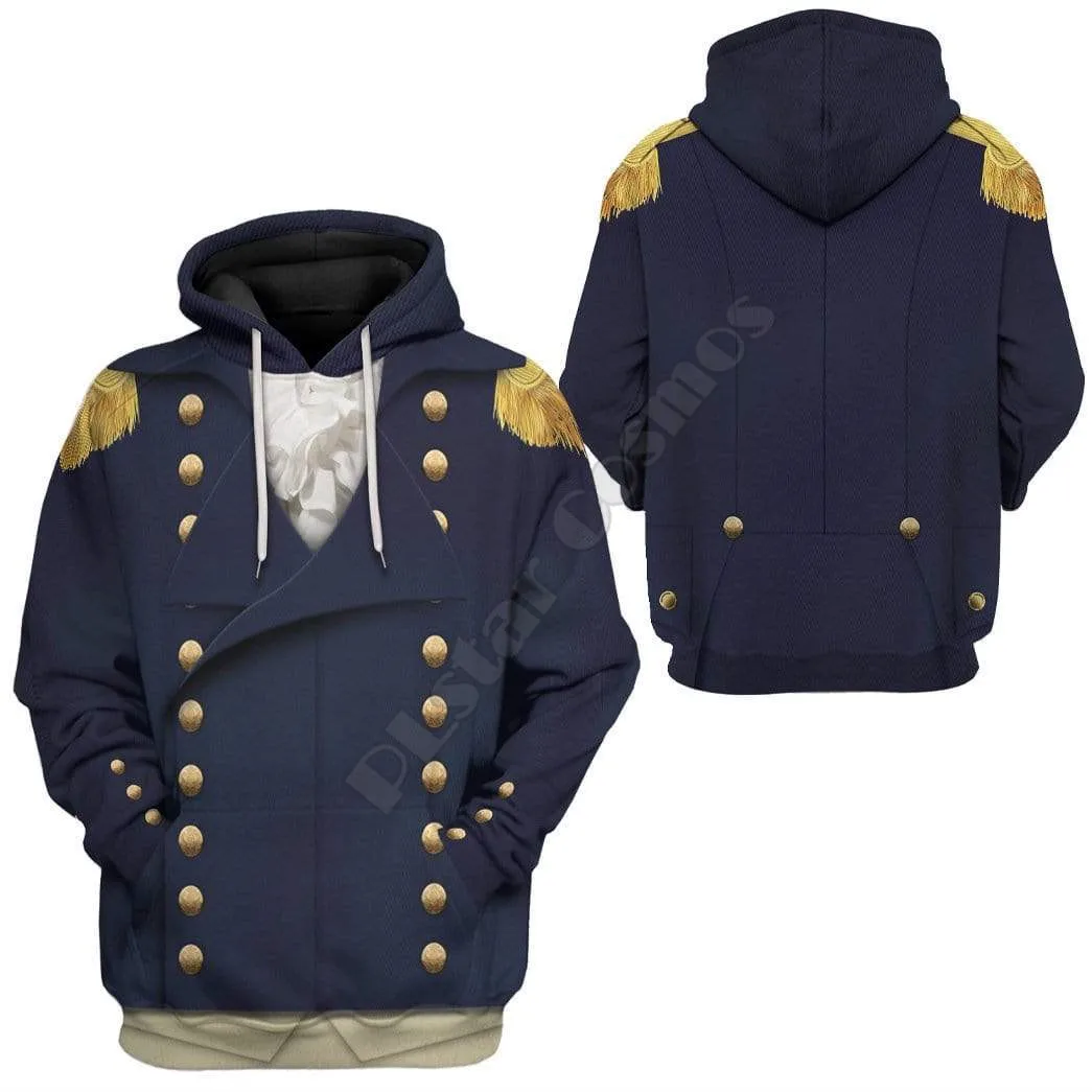 Royal Navy Captain 3D Printed Men For Women hoodies Streetwear Fashion Hoodie/Sweatshirts Unisex Jacket Cosplay Costumes