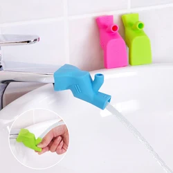 Extension de robinet d'eau en silicone pour enfants, dispositif de lavage d'évier, rallonge de guide, 3 pièces, 2 pièces, 1 pièce