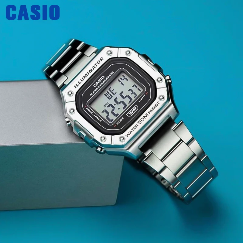 Casio watch wrist watch men top brand luxury set quartz watch men watch Sport Watch relogio masculino часы мужские W-218HD-1A