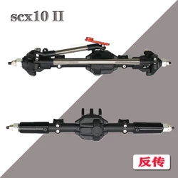 1/10RC Car  Plastic Front Rear Reverse Axle for 1:10 RC Crawler Axial SCX10 II 90046 90047 Upgrade Parts Straight Complete