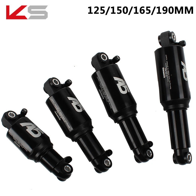 

A5-RR1 Dual / Solo Air Rear Shock KS A5 RE double single air chamber pressure mountain rear shock absorber 125 150 165 190mm