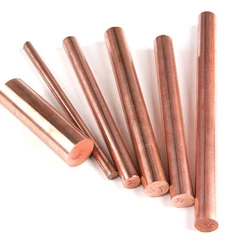 20mm Solid round pure copper rod anode electrode Cu bar cylinder stick for copper plating solution and metalworking