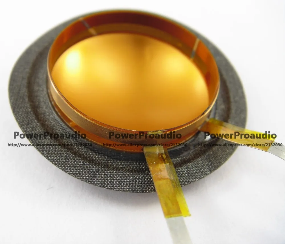 جودة عالية 25.5 مللي متر الذهب سلك مسطح مكبرات الصوت ملف صوتي الحجاب الحاجز