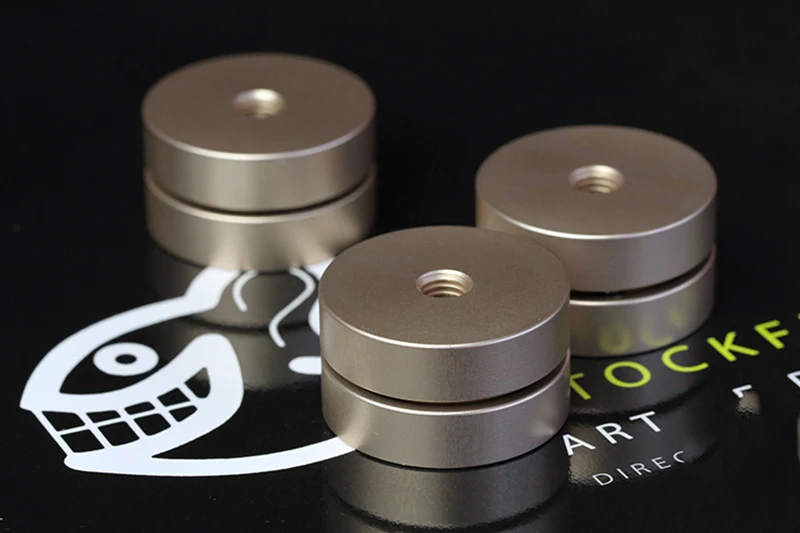 HIFI مكبرات الصوت مكبر للصوت السيراميك الخرز/خرز من الفولاذ المضادة للصدمات امتصاص الصدمات وسادة للقدم قدم منصات الاهتزاز امتصاص