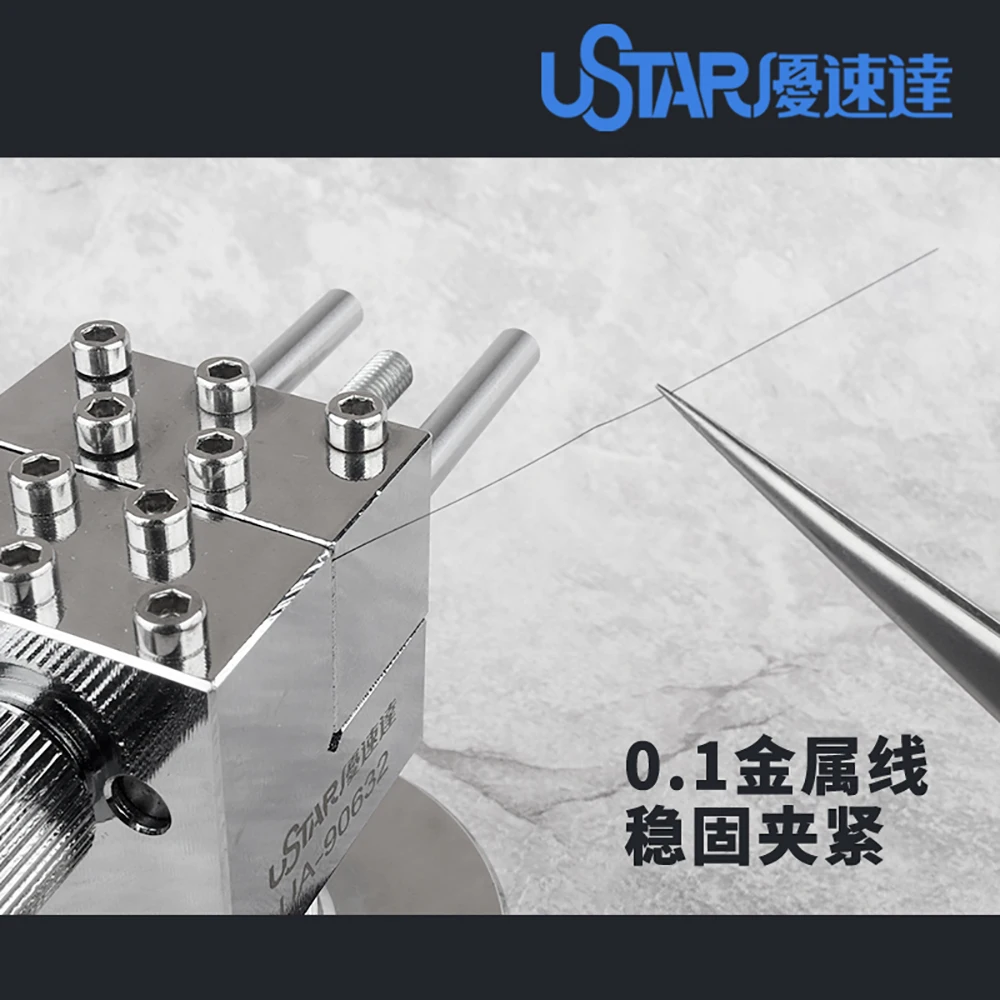 Ustar Model Precision Alloy Steel Vise Universal 360 Degrees Rotating Military Diorama DIY Modeling Tools Model Kit