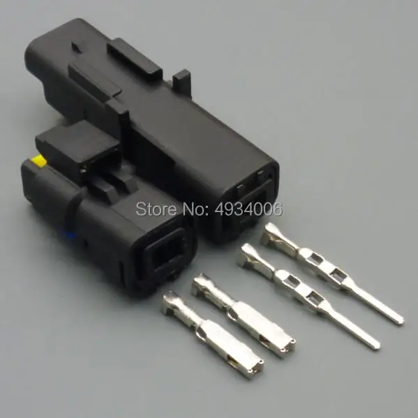 Worldgolden 2 pin male female waterproof  Temperature Sensor headlight FO light connector 211PC022S0049 211PC02280081