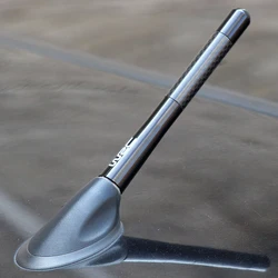 Car Carbon Fiber Short Stubby Mast Antenna for Suzuki Vitara Swift Ignis SX4 Alto Grand Vitara Jimny S-cross Baleno Ertiga