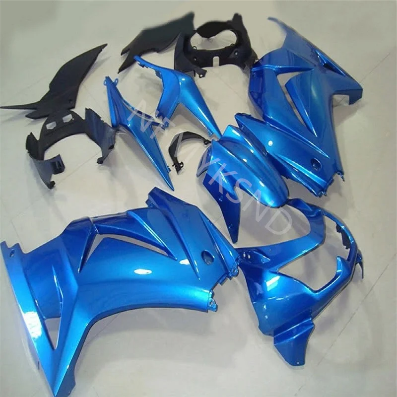 

Custom for Kawasaki Ninja fairing ZX250 2008-2013 2014 injection molding ZX250 08-14 blue black motorcycle fairing