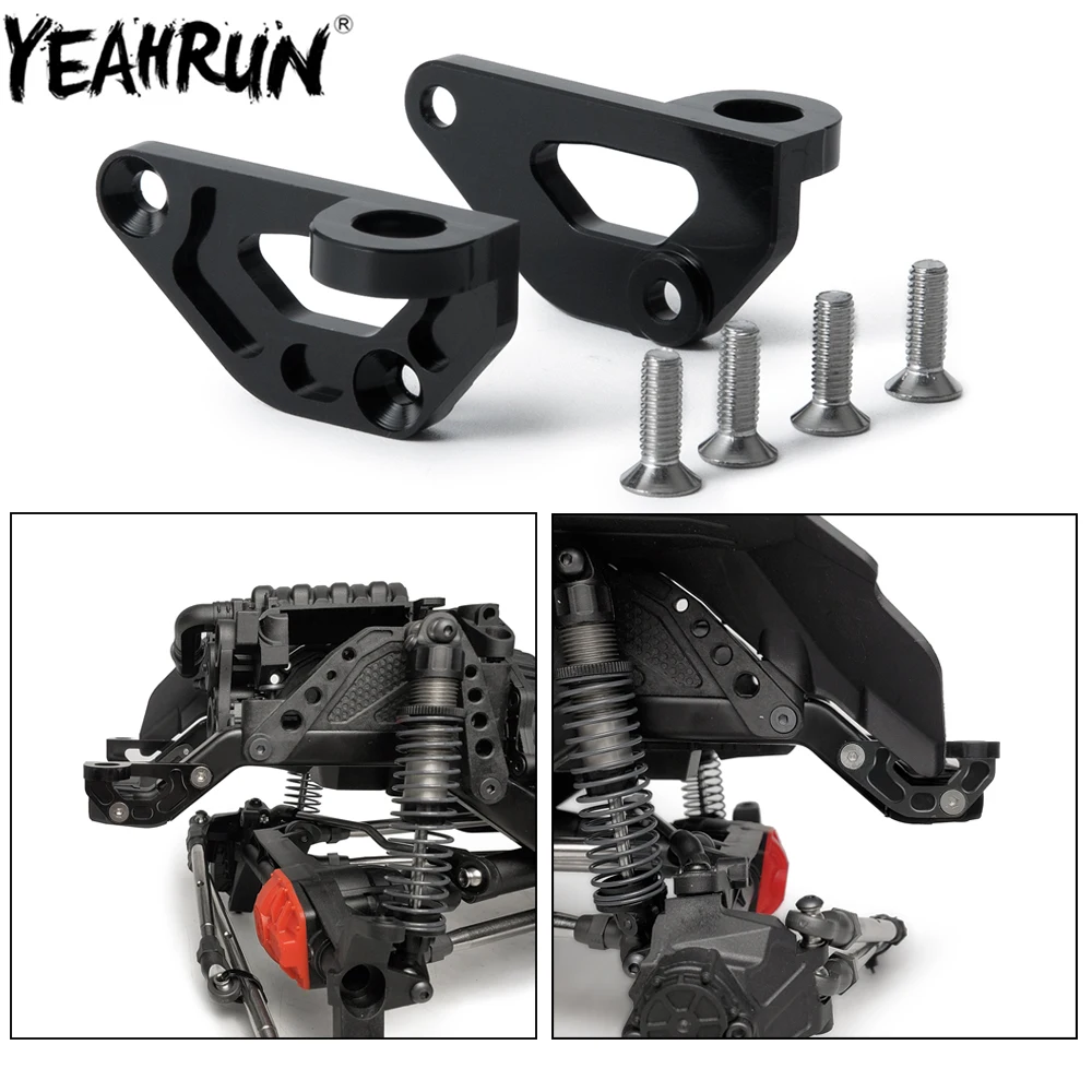 

YEAHRUN 2Pcs Metal Car Shell Body Fixed Mount For 1/10 Axial SCX10 III AXI03007 Wrangler AXI03006 Gladiator AXI03027 RC Car