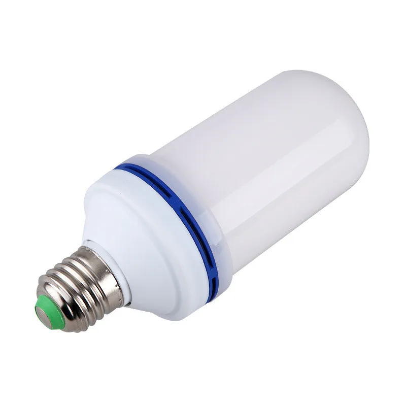 Ampoule Led E27, 4 modes d'éclairage, effet de feu, 220V, 15W