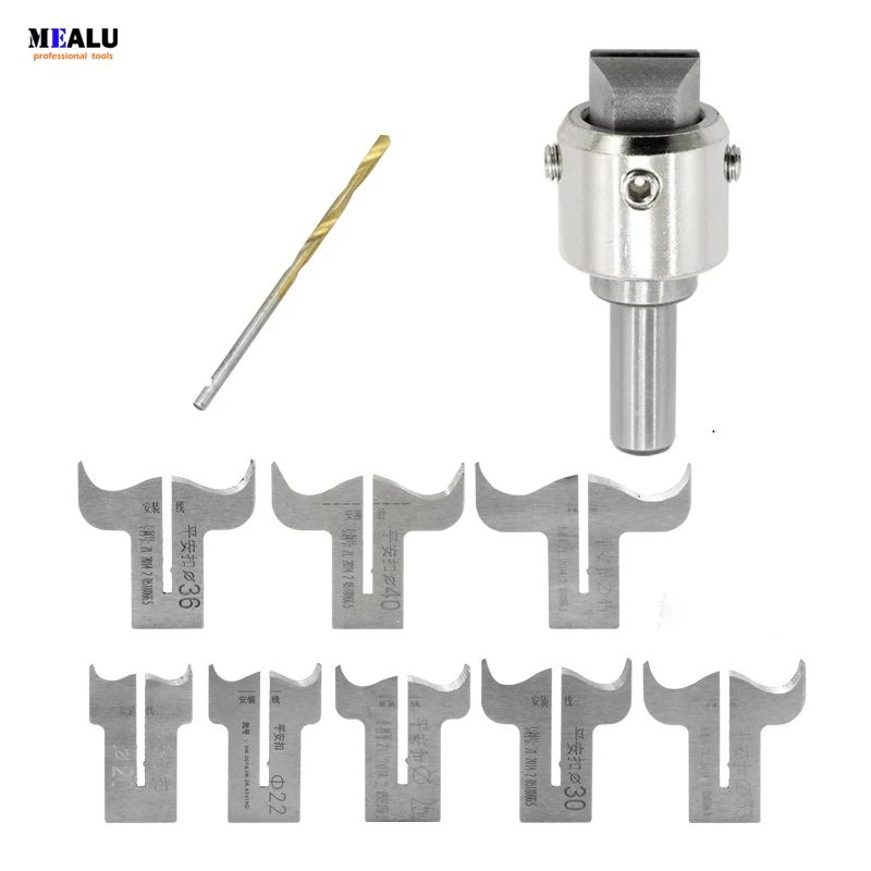 Conjunto 20 Mm60 mm Fivela Sorte Buddha Contas Bola Faca Moagem Router Cortador Bit Carpintaria Ferramentas Grânulos de Madeira Broca para Cnc 11 Peças