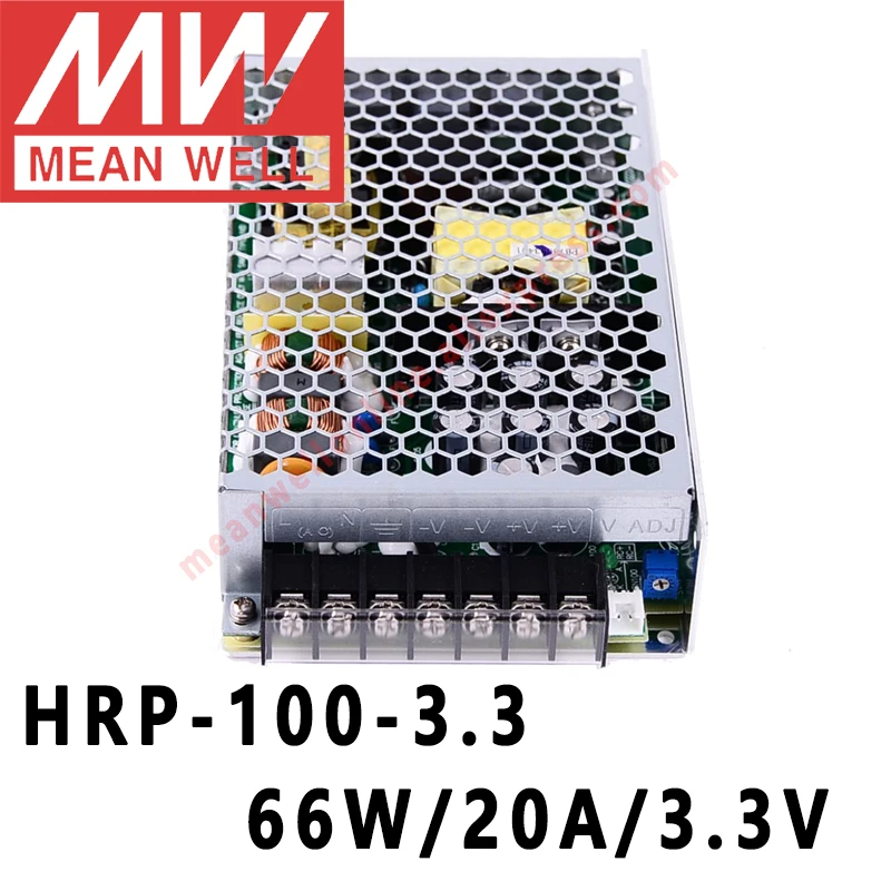 

Mean Well HRP-100-3.3 meanwell 3.3V/20A/66W DC Single Output with PFC Function Switching Power Supply online store