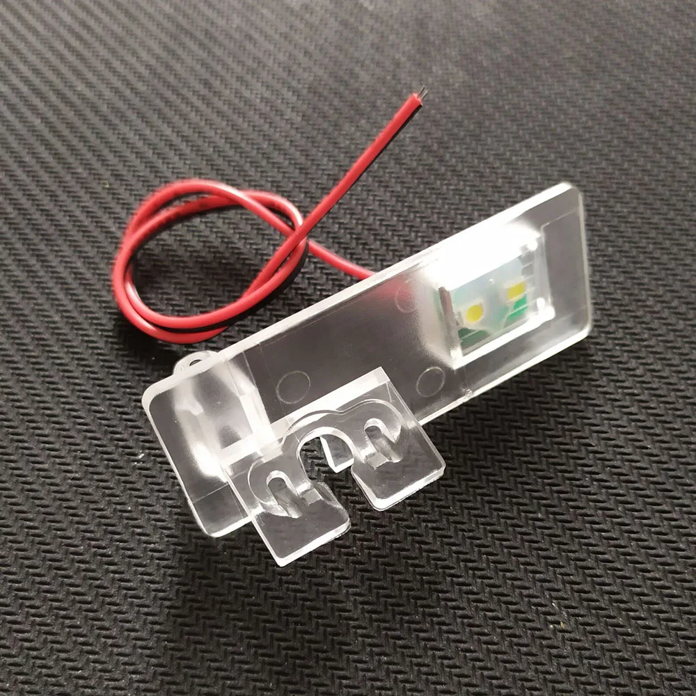 EEMRKE سيارة الرؤية الخلفية وقوف السيارات حامل كاميرات مراقبة عالي الجودة ل FAW Besturn X80 2017 2018 2019 2020 2021 2022 Led لوحة ترخيص ضوء الإسكان #2