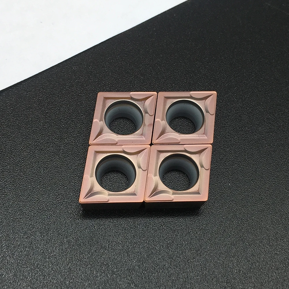 10 Chiếc CCMT09T304 FT1125 Cho Thép Không Gỉ Chất Lượng Gia Công Tiện Bằng Máy CNC Toolturning Dụng Cụ Carbide Miếng Lót Cho Máy Tiện