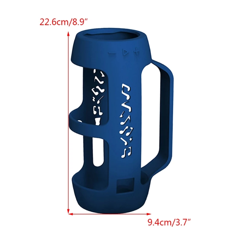 2021 Newest Speaker Silicone Cover Portable Protective Case with Belt for JBL Pulse 4 Wireless Bluetooth Speaker Bag for Pulse 3