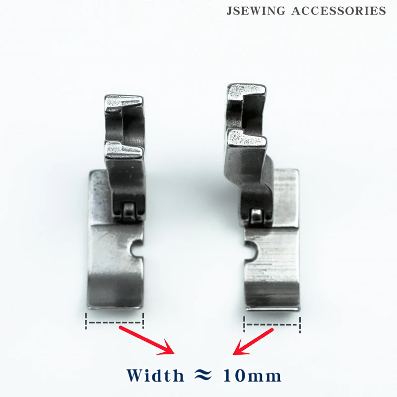 P36W P36LW Wide Cording Foot For Industrial Single Needle Lockstitch Sewing Machine JUKI BROTHER SINGER Parts Zipper Feet