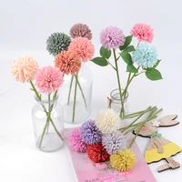 3/5Pcs Hydrangea Artificial Flowers Bouquet For Home Bedroom Decor Wedding Decoration Craft Vases Flower Arrangement Accessories 2