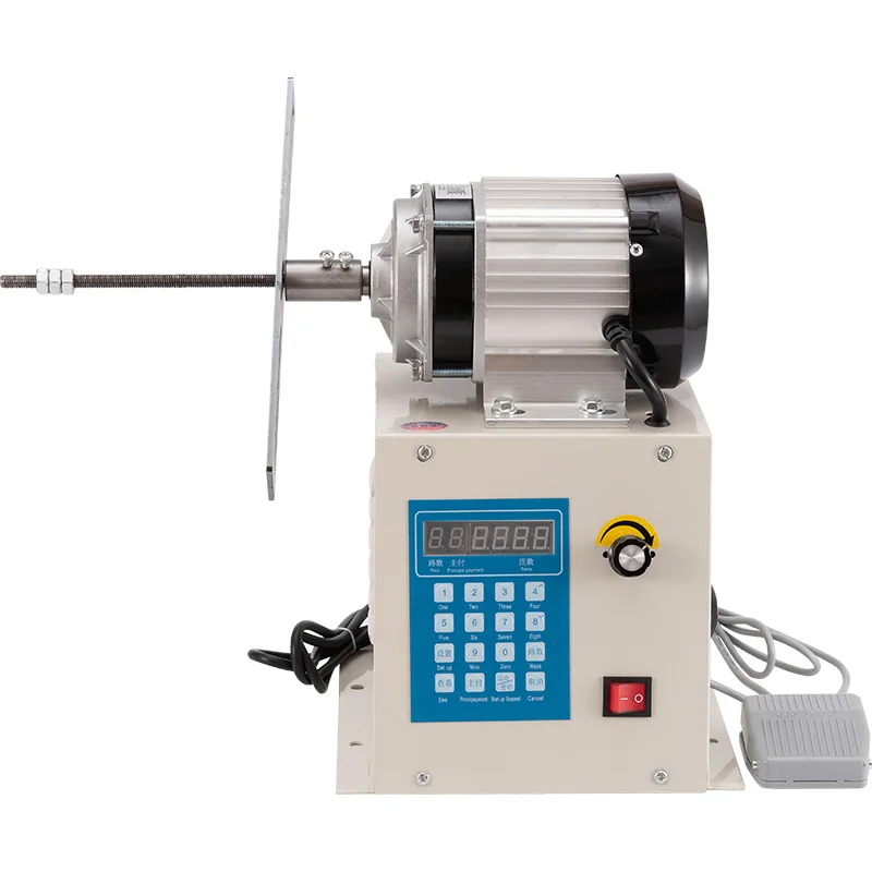 NEW220V Automatic CNC programming winding machine High-torque motor repair winding machine Programmable speed regulating winding