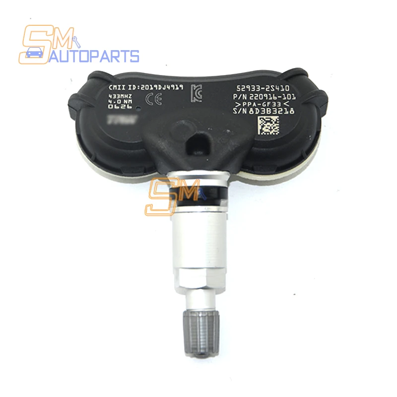 1PCS New TPMS Tire Pressure Sensors For Kia Sportage Hyundai IX35 Elantra 52933-2S410 529332S410 433MHz