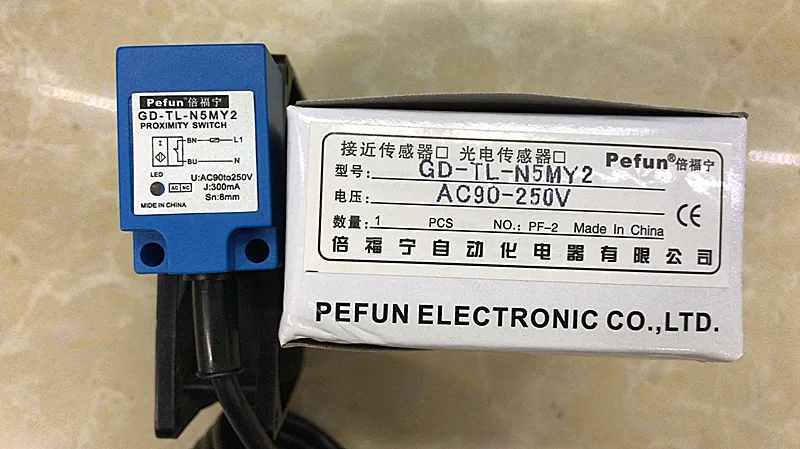 Genuine  induction switch, proximity switch GD-TL-N5MY2, AC normally closed pefun