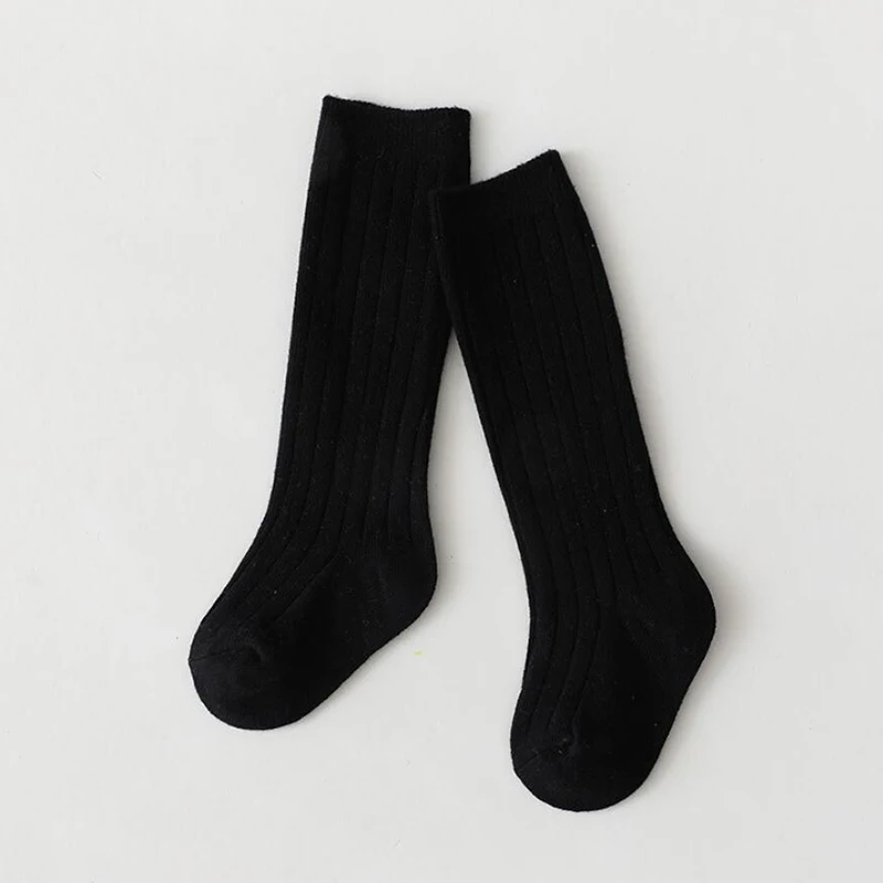Spanische Kindersocken, gestreift, für Jungen und Mädchen, Baumwollsocke, atmungsaktiv, kniehoch, lange Baby-Socken, Schuluniform-Socken, 0–7 Jahre – Detail 19
