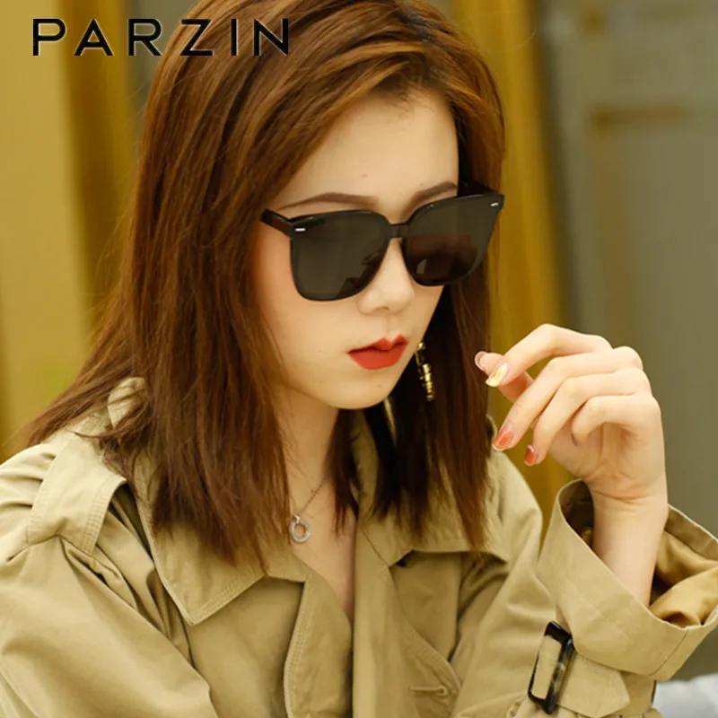 

PARZIN Oversize Sun Glasses Women Vintage Luxury Square Polarized Sunglasses For Men UV400 Goggles Oculos UV 400 Eyewear 6659