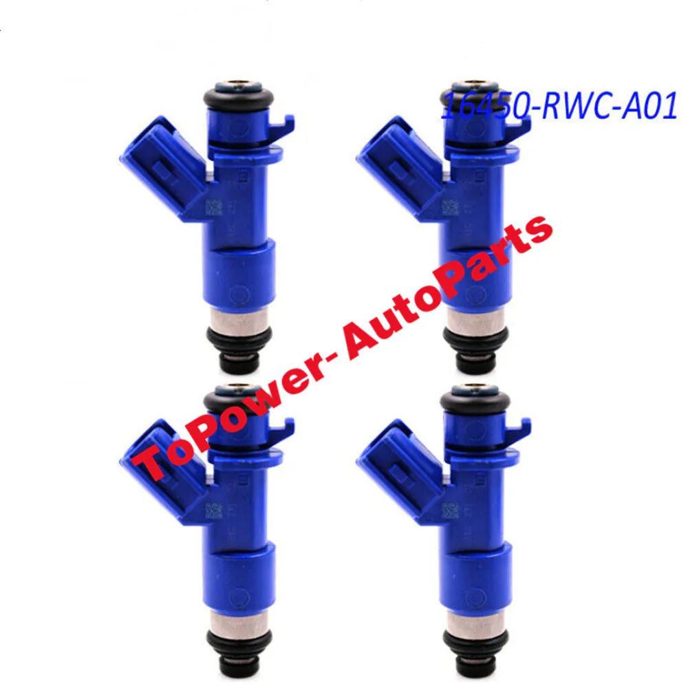 

Fuel Injectors Nozzels 16450-RWC-A01 410cc For 1996-2006 Hhonda Civicc Acuraa RDX RSX K20 K24 B16 Integra 16450RWCA01
