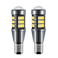 2PCS T15 LED Bulbs W16W WY16W Super Bright 1600Lm 3030 Canbus No Error Car Backup Reserve Light Auto Tail Brake Lamp White 12V