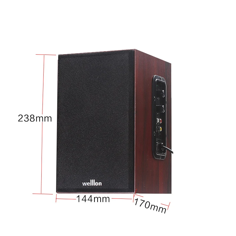 Altavoz con Bluetooth para cine en casa, altavoz HiFi de 40W y 4 pulgadas para cine en casa, Audio de ordenador, con tono