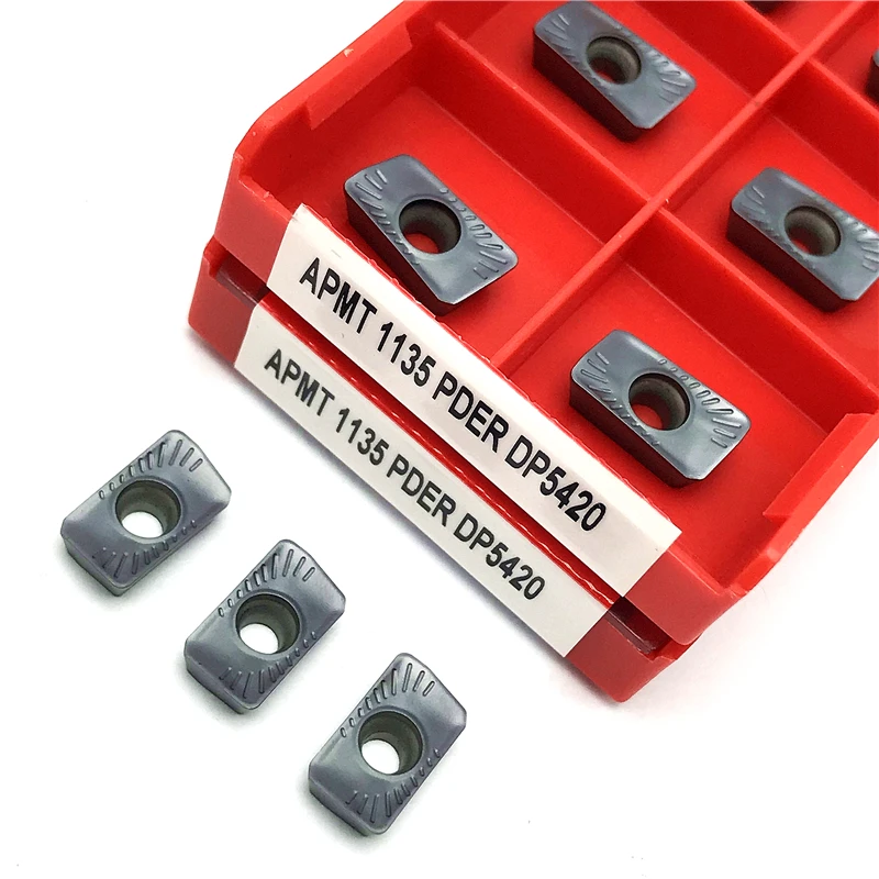 APMT1135 APMT1604 DP5320/5420 คาร์ไบด์ Indexable Milling เครื่องมือเครื่องกลึง CNC ตัดเครื่องมือเหล็กการประมวลผล