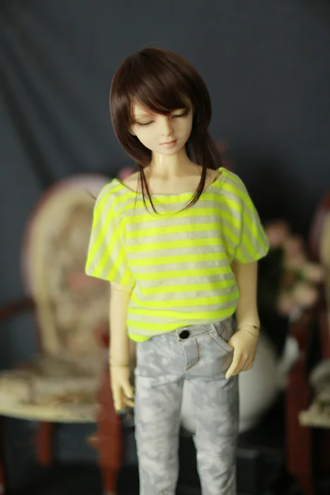 

1/4 1/3 scale BJD doll clothes Casual T-shirt for BJD/SD accessories SSDF ID72 uncle,Not included doll,shoes,wig and other A0865