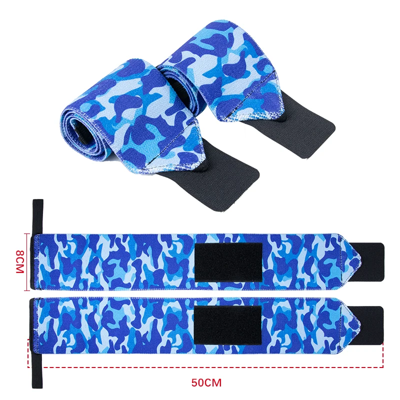 Fascia da polso avvolgere polsino palestra allenamento Bar supporto per il polso Fitness imbottito polso pollice Brace Strap fasciatura allenamento