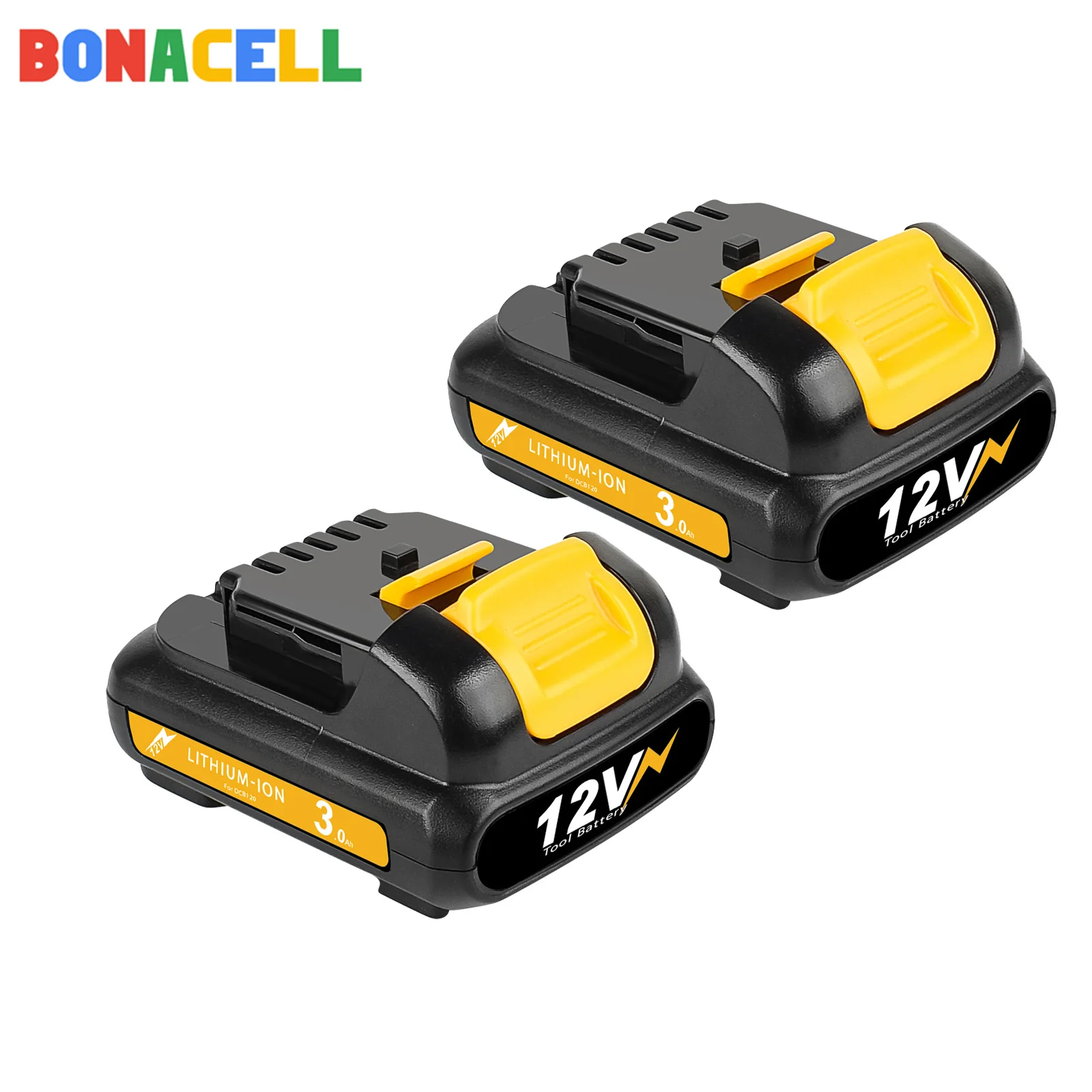 For Dewalt 12V Battery 3.0Ah DCB120 DCB123 DCB127 DCB121 DCD710S2 DCF610S2 DCF805 DCF815 DCF813S2 DCS310B Replacement Battery