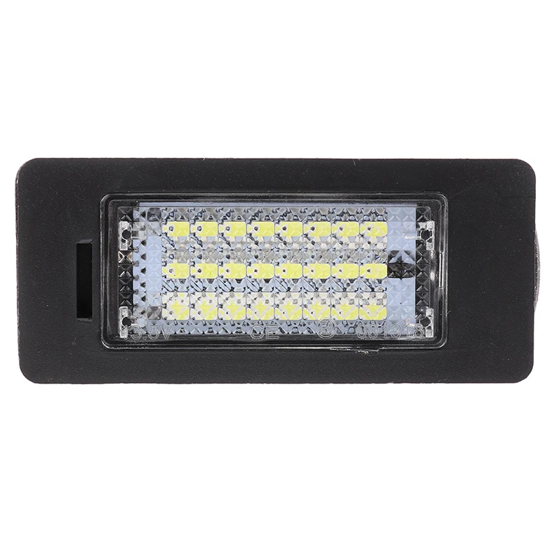 LED Car License Plate Light For E39 M5 E70 E71 X5 X6 E60 M5 E90 E92 E93 M3 Rear Lights Number Plate Lamp Direct Replacement 1pc