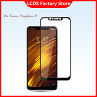 9H 100% Real 5D Curved Full Coverage Glass For Xiaomi Pocophone F1 Tempered Glass Screen Protector Film For POCO F1