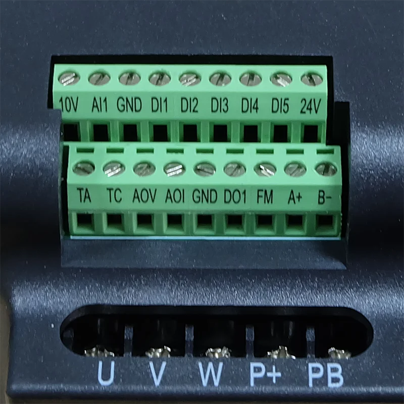 Imagem -06 - Vfd Conversor de Frequência Variável Econômico Motor Velocidade Controle Vetorial Pequeno Inversor 0.75kw 1.5kw 2.2kw 3hp 380v