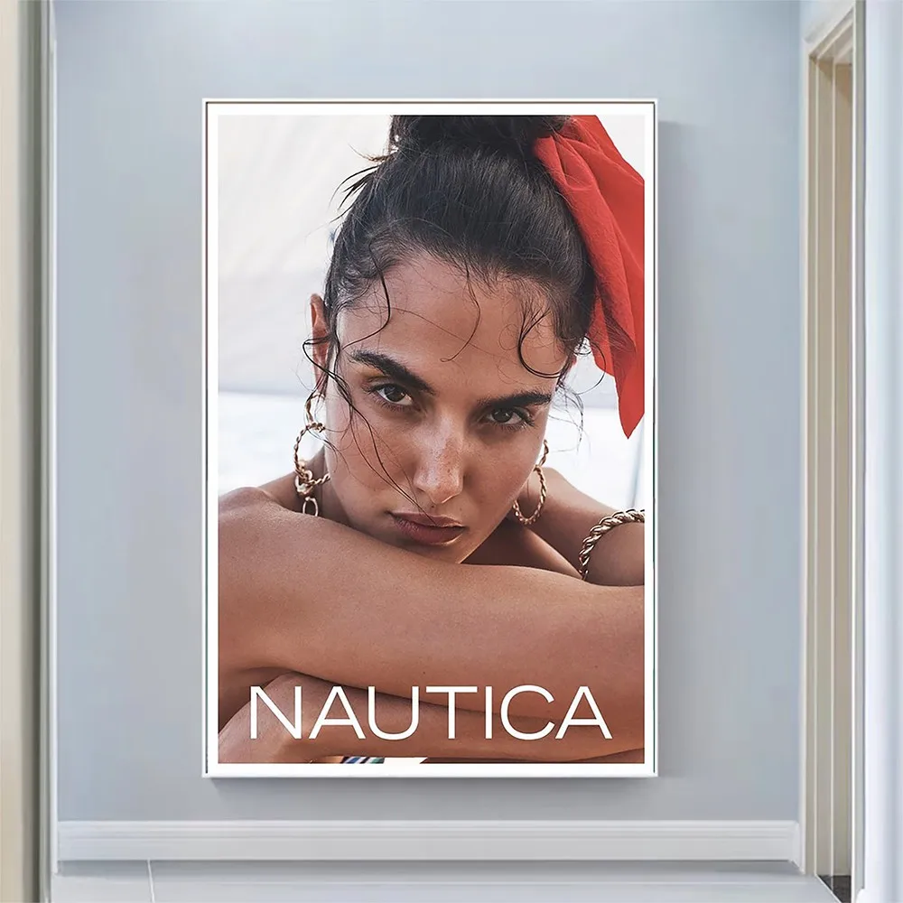 Blanca Padilla Sexy Model Pretty Girl Swimsuit Pose Wall Silk Cloth HD Poster Art Home Decoration Gift