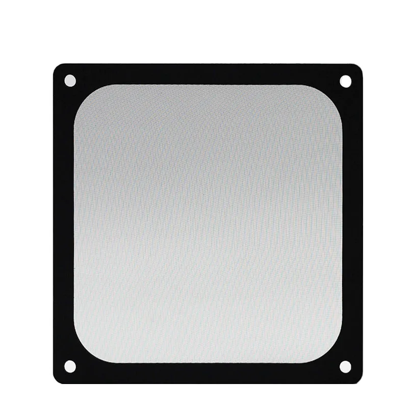 PC Dust Magnetic Filter 12CM 14CM 8CM w/ Screws,Magnetic Frame Black Mesh Dustproof Cover for Case Fan 120x120mm 140x140mm,80x80