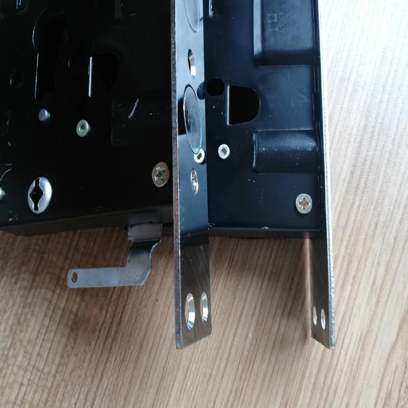 Universal Security Mortise Entry Door Lock Body Hardware Anti-theft Gate Lock Fitting Size 30 Round Latch