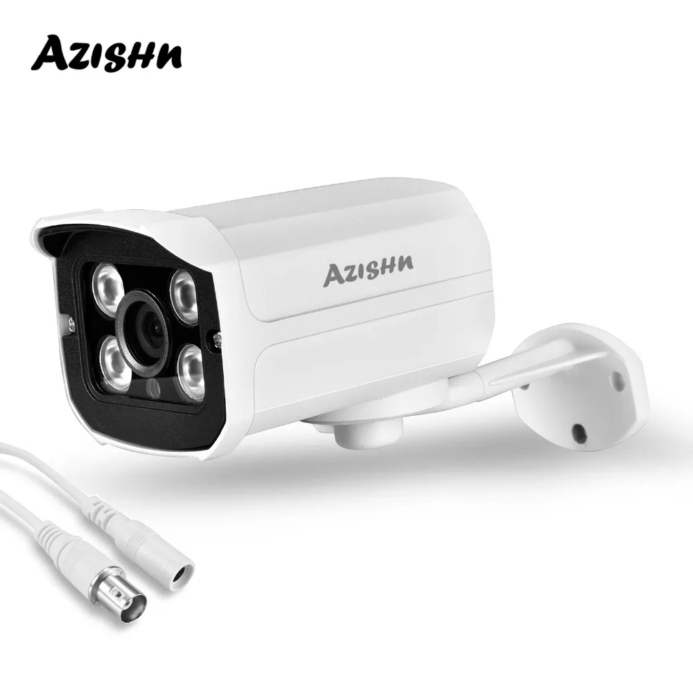 Full HD 1080P bezpieczeństwa 720P kamera AHD na świeżym powietrzu wodoodporna 4 sztuk Array widzenie nocne z wykorzystaniem podczerwieni metalowy nabój kamera monitoringu CCTV
