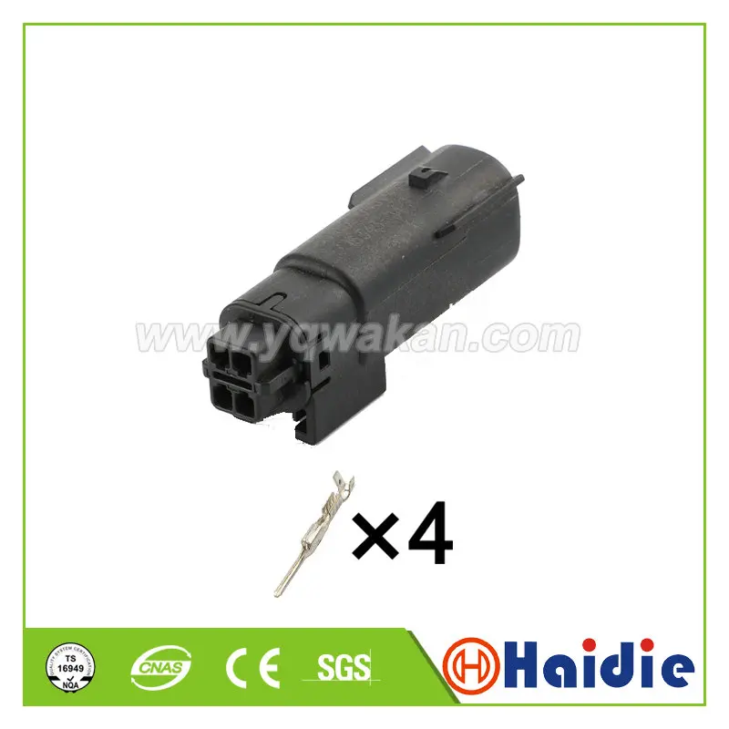 

2sets 4pin auto wire waterproof plug wiring cable connector 33482-0401