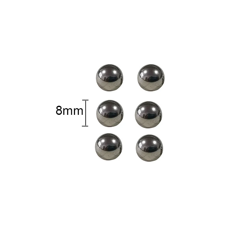 10 Pcs 8mm Steel ball 201 Stainless steel Balls Pocket Shot Outdoor Hunting Slingshot Pinball Motorcycle Accessories