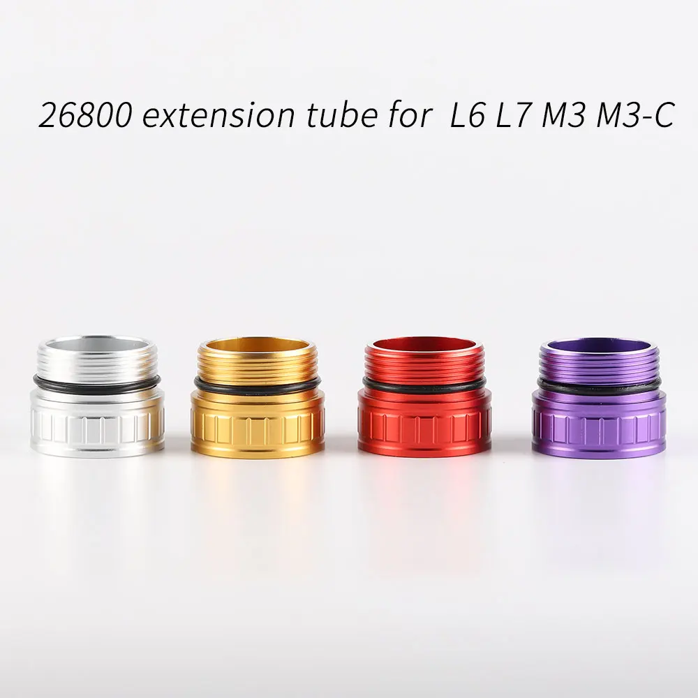 26800 battery extension tube for L6 L7 M3 M3-C