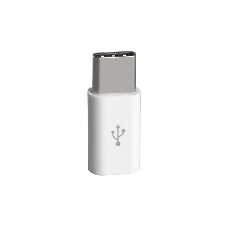 كابل USB USB-C 3.1 نوع C ذكر إلى مايكرو USB أنثى محولات نوع-C محول كابلات الهاتف المحمول لماك بوك نوكيا نيكزس ADT778