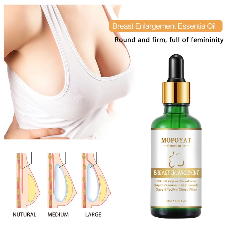 

Breast Enlargement Essential 0il Chest Enhancement Elasticity Promote Female Hormone Breast Lift Firming Massage Up Size Bust