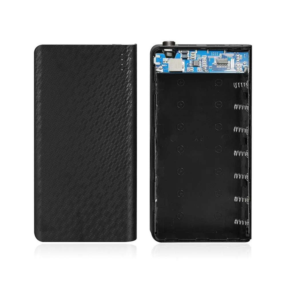 Power Bank 18650 Case 5V2.4A Battery Holder Fast Charger Box Shell DC 5v Step-Up Module to 9v 12v for Phone Router Surveillance