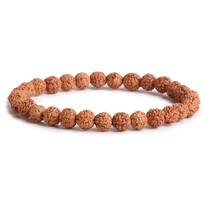 Nature Vajra Bodhi Rudraksha Bracelets Men Meditation Mala Bead Bracelets for Women Jewelry New Prayer Tibetan Buddhism Bracelet