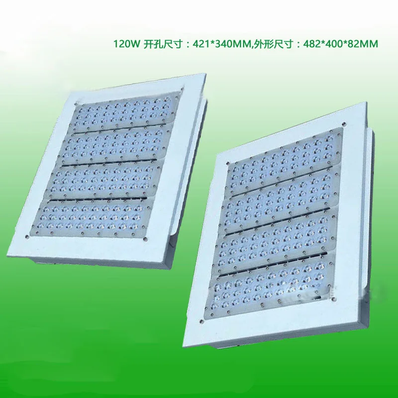 

Waterproof High Power 60W 90W 120W 150W Led Flood Light Gas Station Canopy Explosion Proof Lighting Fixture IP65 Petrol