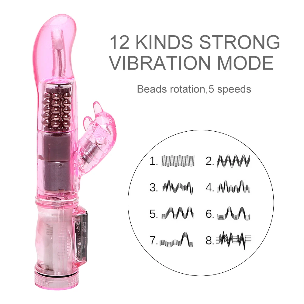 IKOKY Dolphin Dildo Vibrator G-Spot Massager Clitoris Stimulator Multi-Speed Dual Vibration Adult Sex Toys for Women